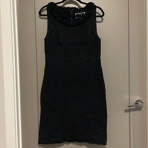 J. Crew Tweed Sheath Dress - Black